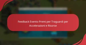 Feedback Evento Premi per Traguardi per Accelerazioni e Risorse